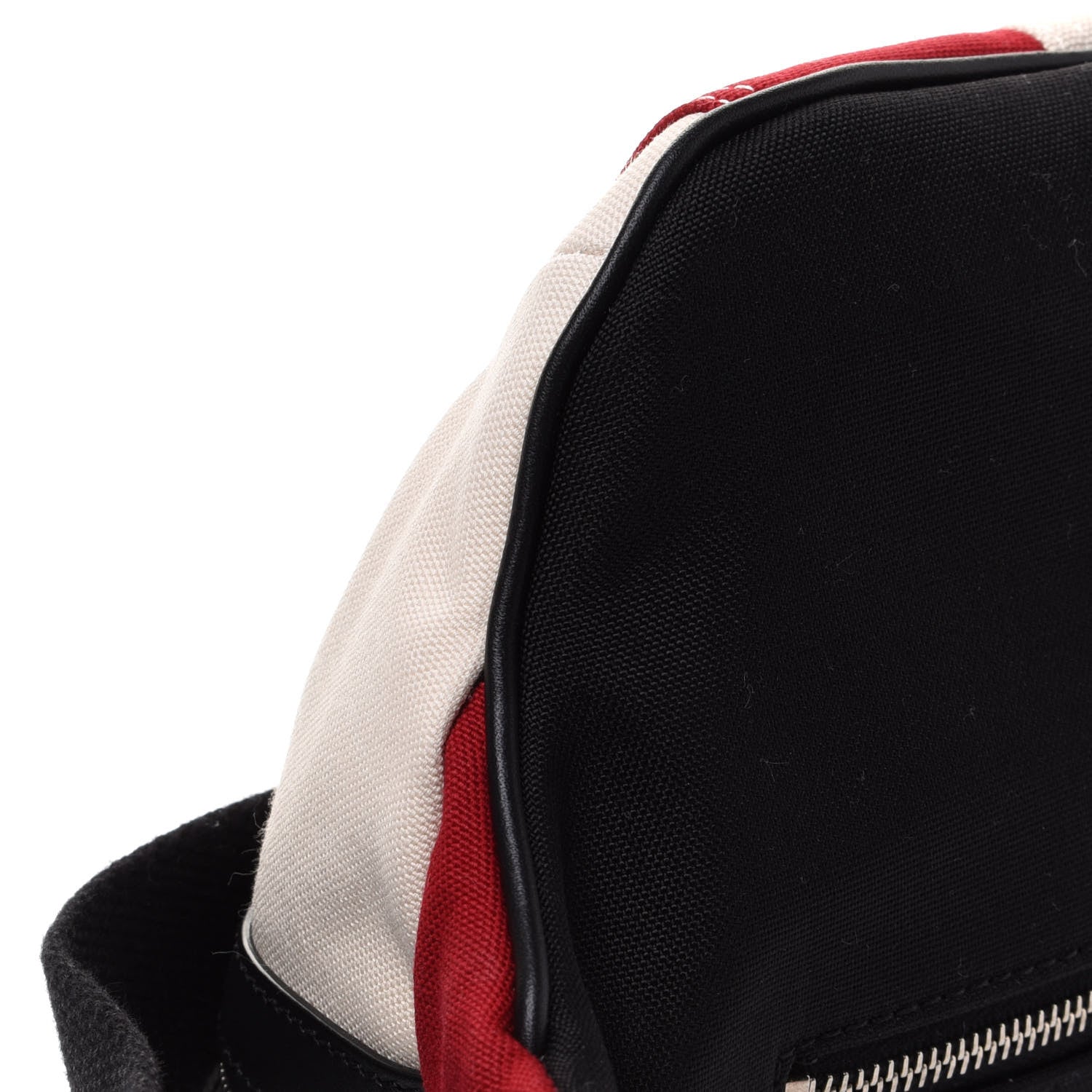 Saint Laurent Canvas Classic Belt Bag Red Blue White 10 of 21