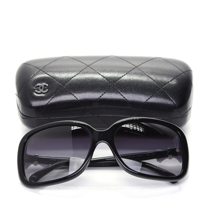 Chanel CC Bow Sunglasses 5171 Black White 10 of 10