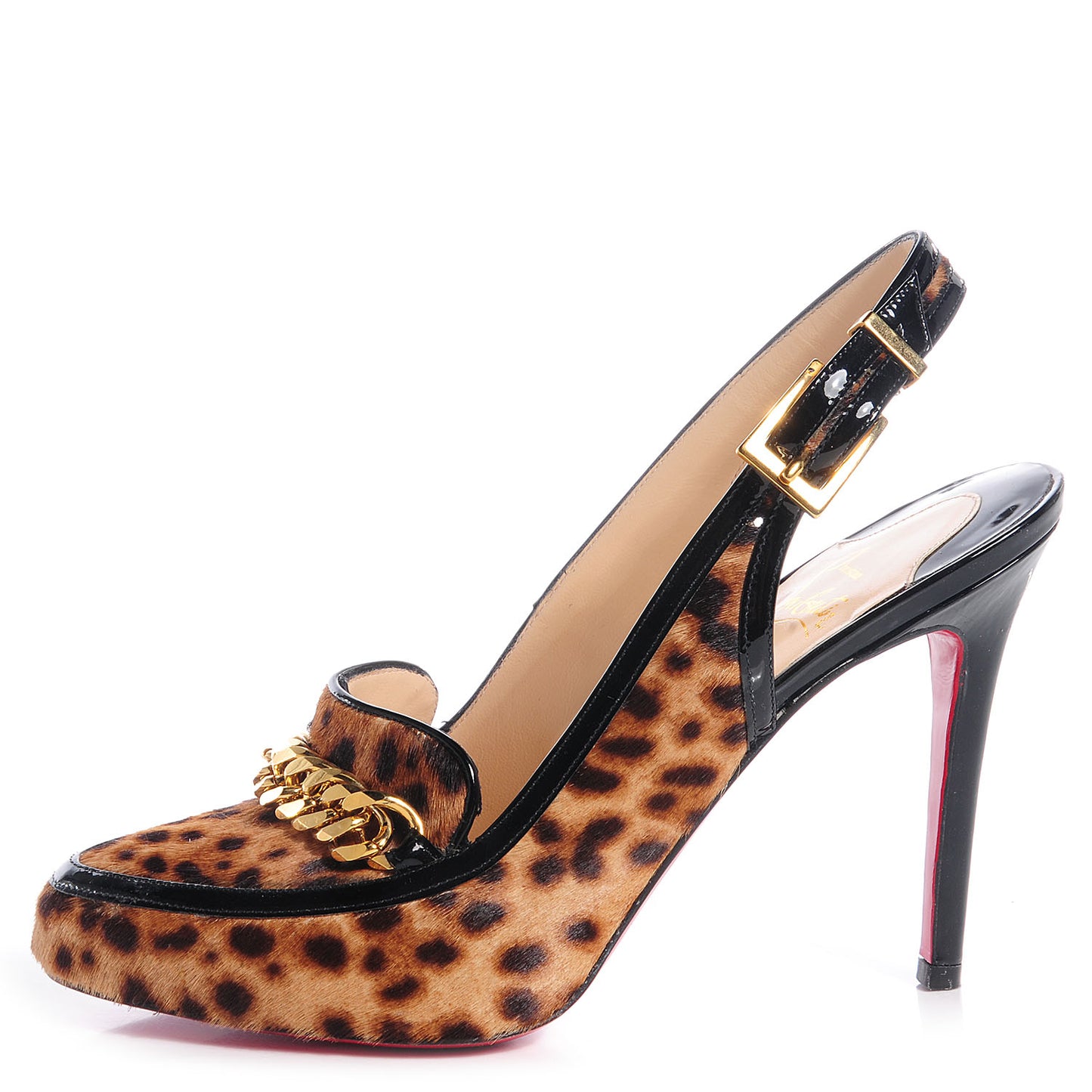 Leopard Print Calf Hair Miss Amelia 100 Pumps Heels Shoes 37