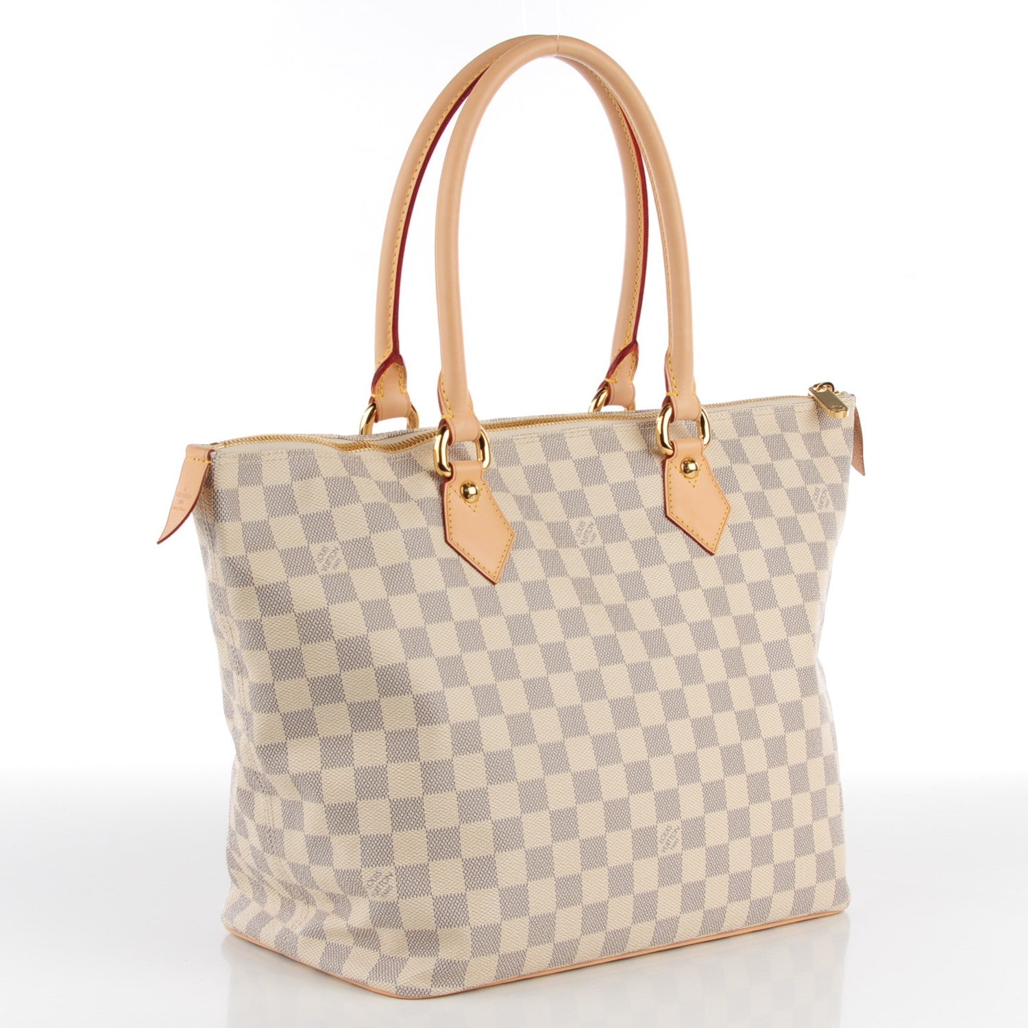 Louis Vuitton Damier Azur Saleya MM 3 of 7