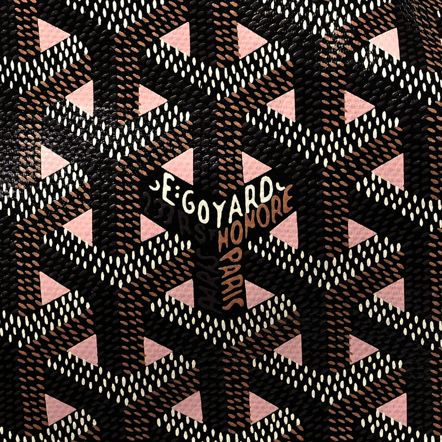 Goyardine Saint Louis Claire Voie PM Black Pink