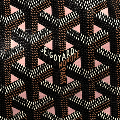 Goyard Goyardine Saint Louis Claire Voie PM Black Pink 6 of 9