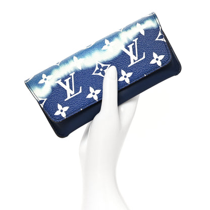 Louis Vuitton Monogram Escale Sunglass Case Blue 2 of 9