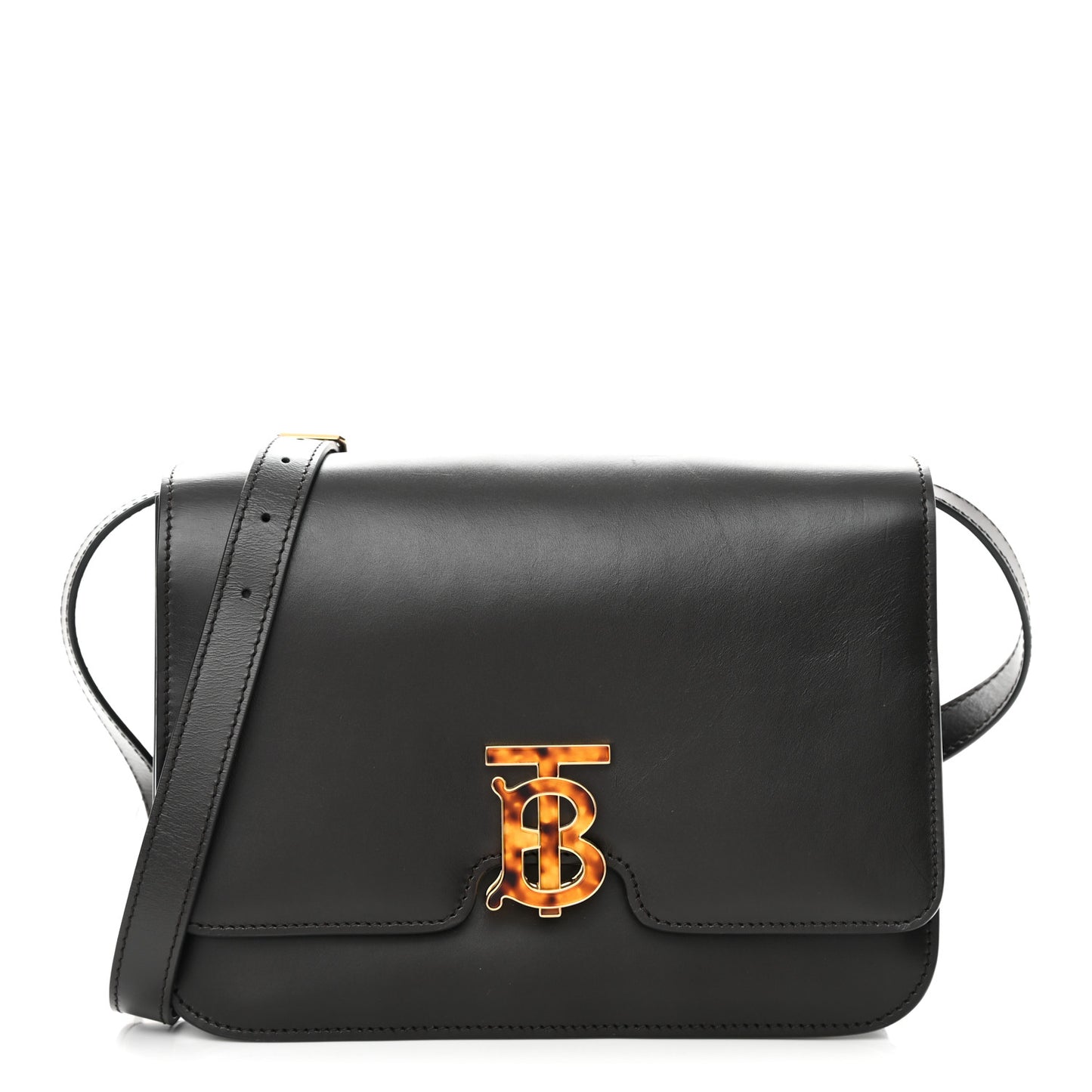 Calfskin Medium TB Bag Coffee