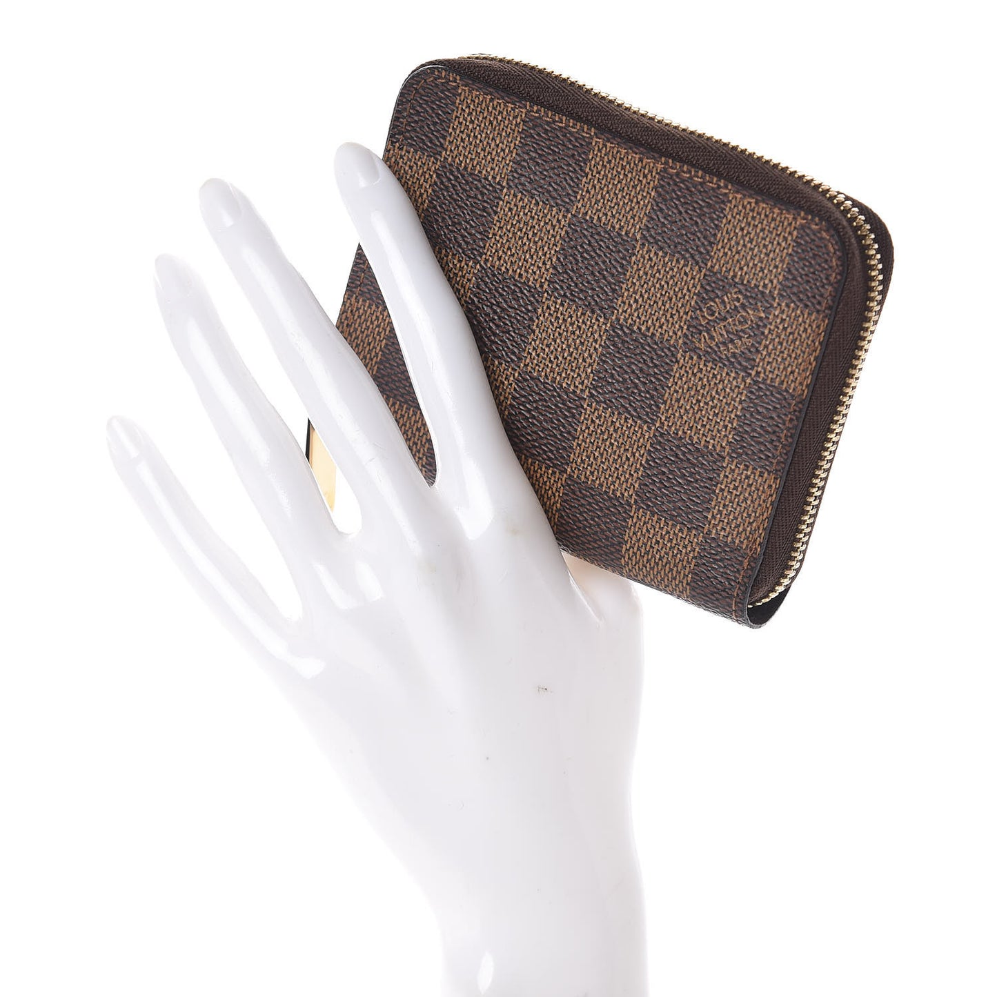 Damier Ebene Zippy Coin Purse