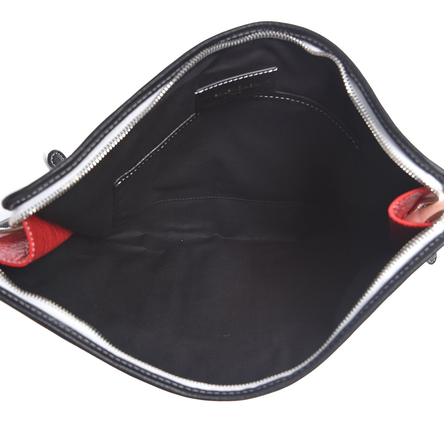 Balenciaga Agneau Arena Multicolore Bazar Pouch Rose Gris White Black Rouge 5 of 8
