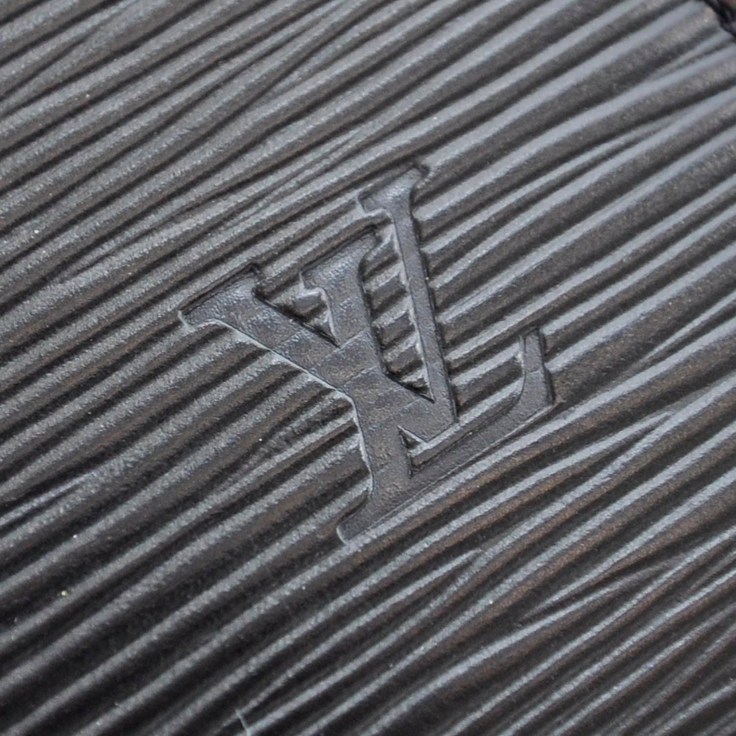 Louis Vuitton Epi Pochette Accessories Black 6 of 8