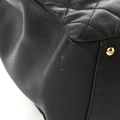 Chanel Caviar Quilted XL Grand Shopping Tote GST Black 14 of 16