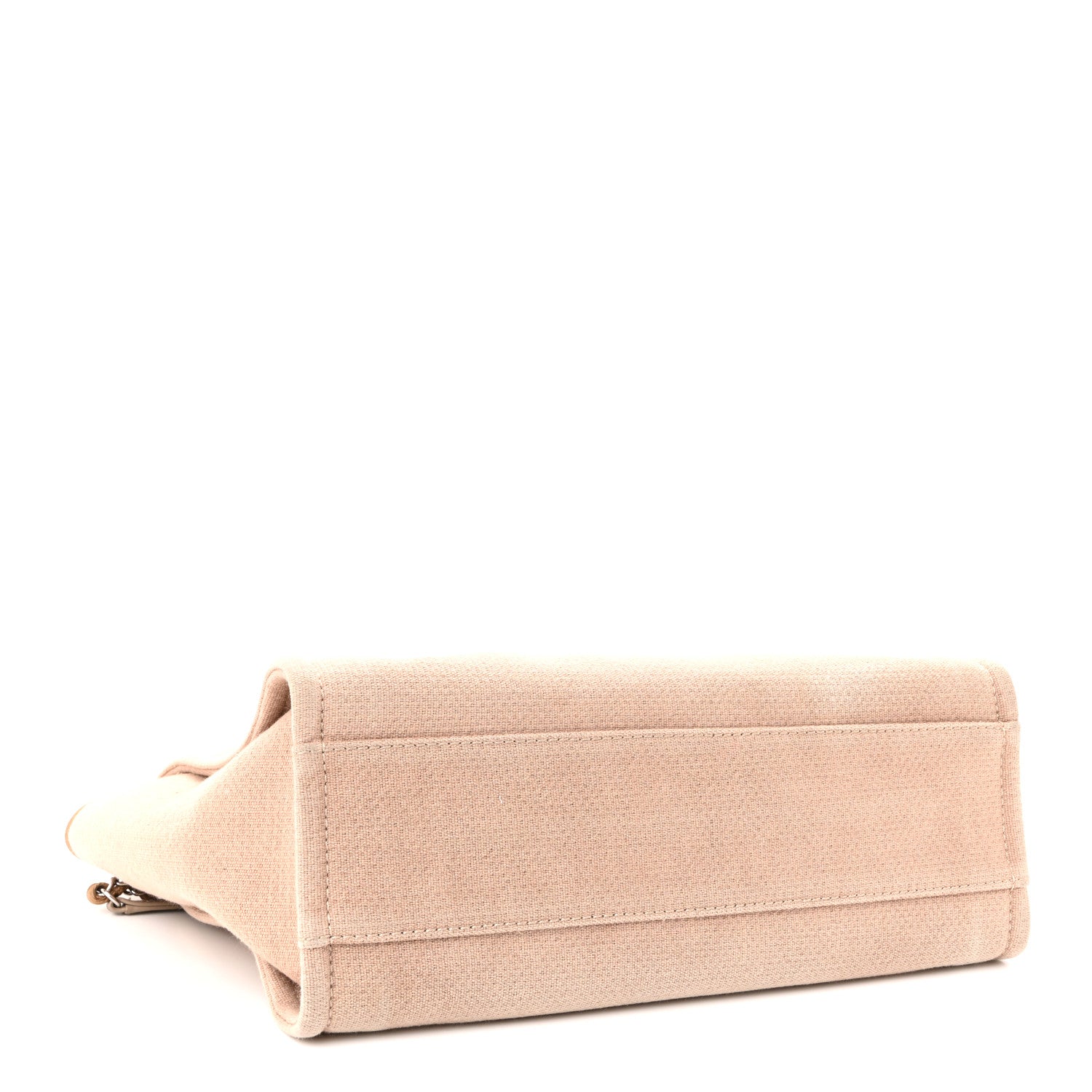 Chanel Mixed Fibers Small Deauville Tote Beige 7 of 17