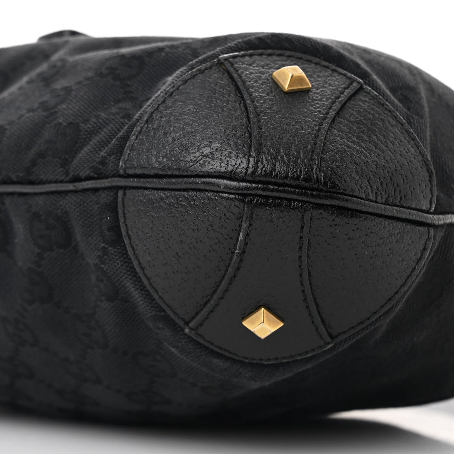 Monogram Piston Lock Jackie O Hobo Black