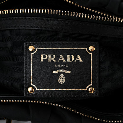 Prada Tessuto Nylon Gaufre Shopping Satchel Black 6 of 14