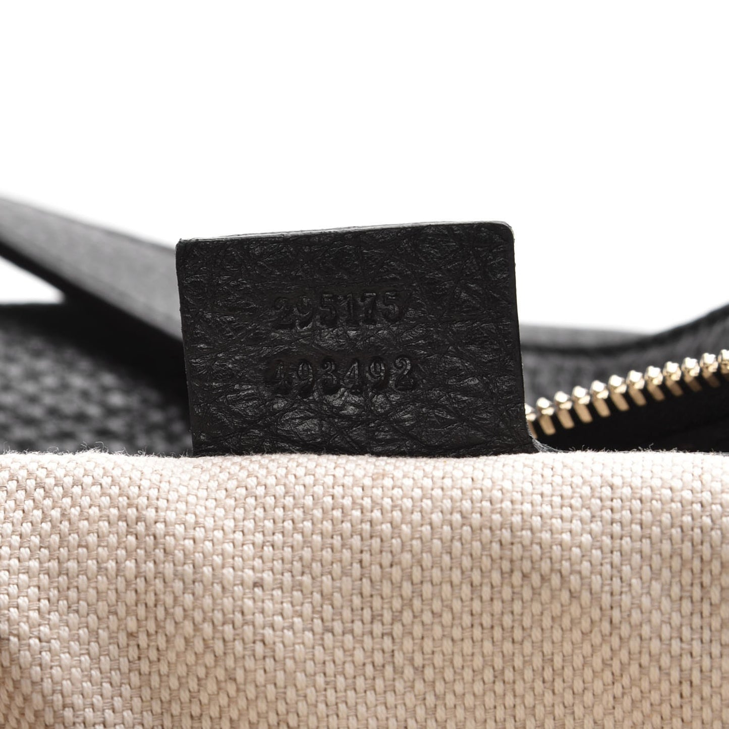 Pebbled Calfskin Medium Soho Hobo Black