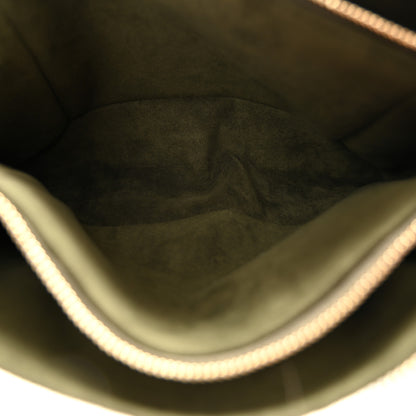 Louis Vuitton Lambskin Embossed Monogram Coussin PM Beige Cream 5 of 9