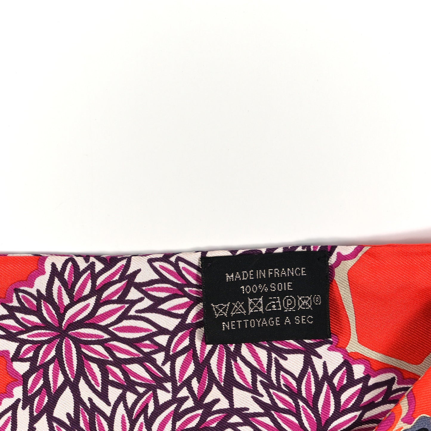 Silk The Three Graces Twilly Vermillion Fuchsia
