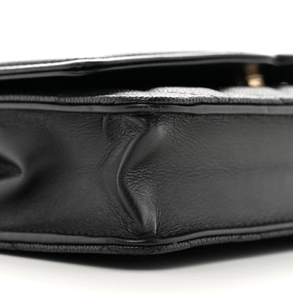 Chanel Caviar Quilted CC Filigree Wallet On Chain WOC Black 10 of 11