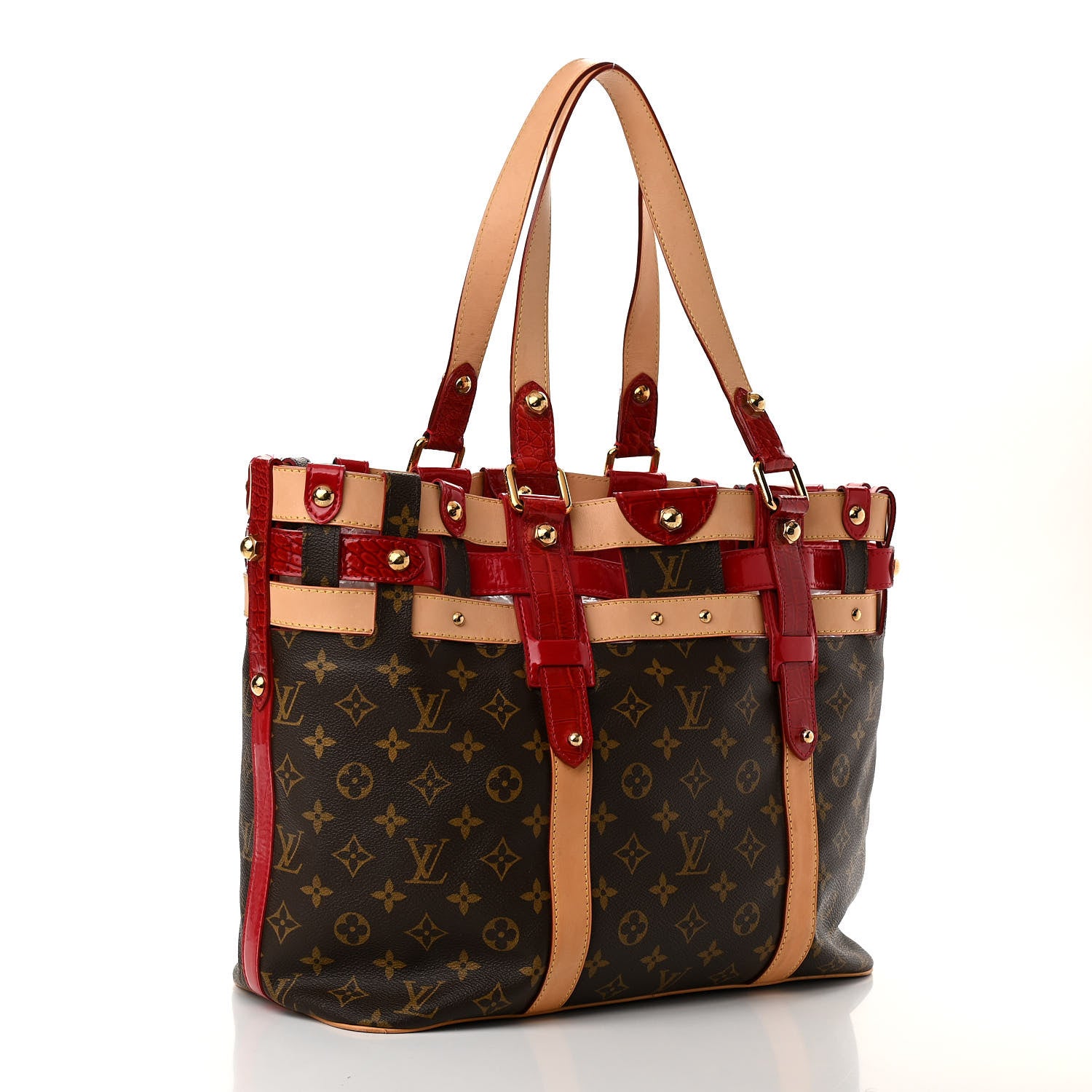 Louis Vuitton Monogram Salina MM Rubis 2 of 15