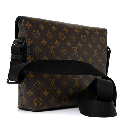 Louis Vuitton Monogram Macassar Magnetic Messenger 3 of 13