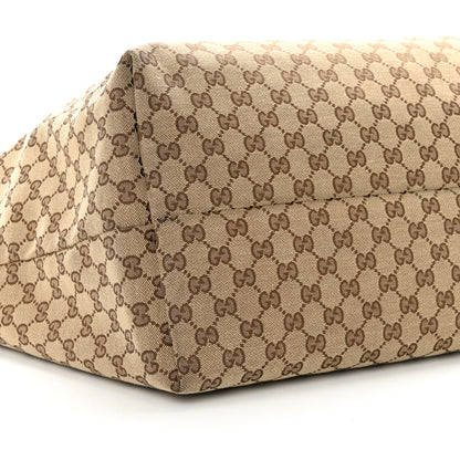 Gucci GG Monogram Patent Oliver Pug Tote Yellow Beige 9 of 21