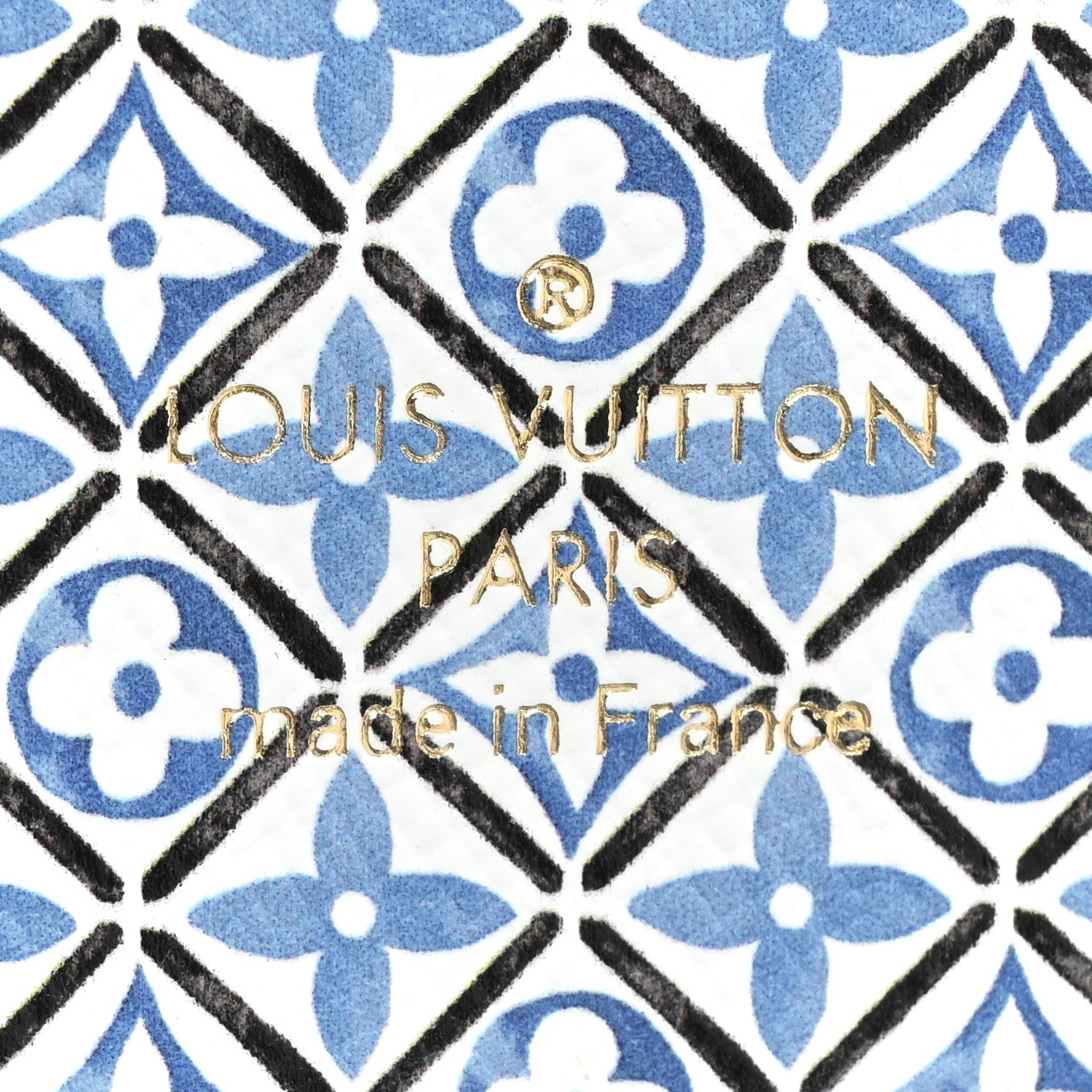 Louis Vuitton Monogram Giant By The Pool Kirigami Pochette Set Blue Rose Beige 9 of 11