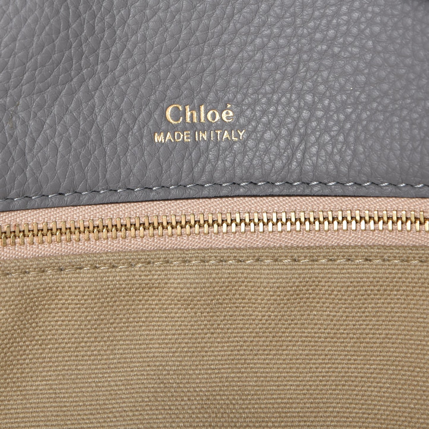 Smooth Calfskin Dree Shoulder Bag Dark Cashmere Grey