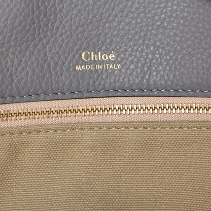 Chloe Smooth Calfskin Dree Shoulder Bag Dark Cashmere Grey 8 of 9