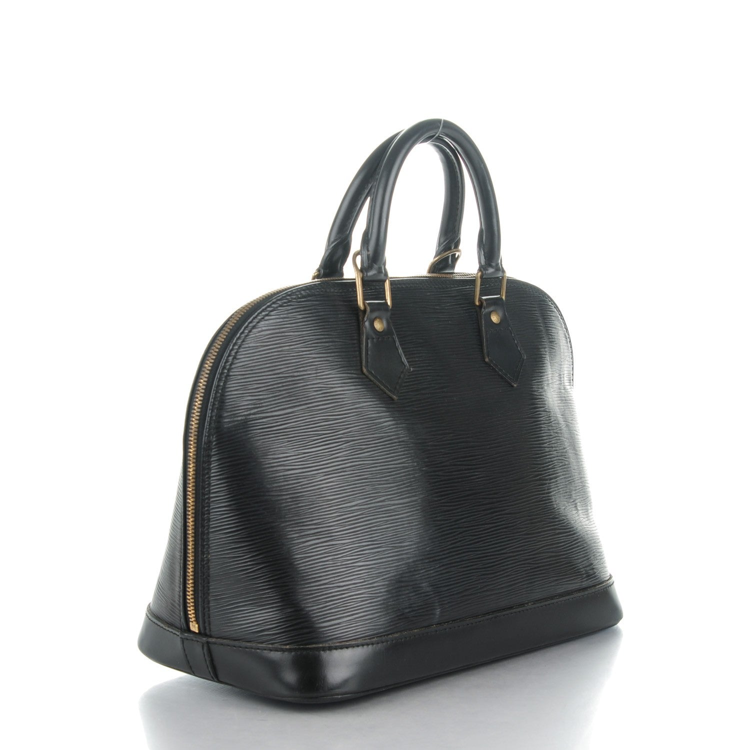 Louis Vuitton Epi Alma PM Black 3 of 10