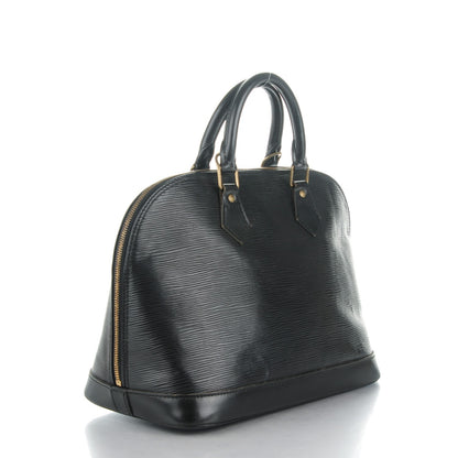 Louis Vuitton Epi Alma PM Black 3 of 10