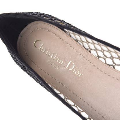 Christian Dior Resille Ribbon Miss J'Adior Ballet Flat 38 Black 8 of 10