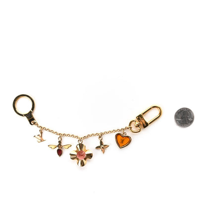 Louis Vuitton Bee Flower Chain Key Charm 2 of 4