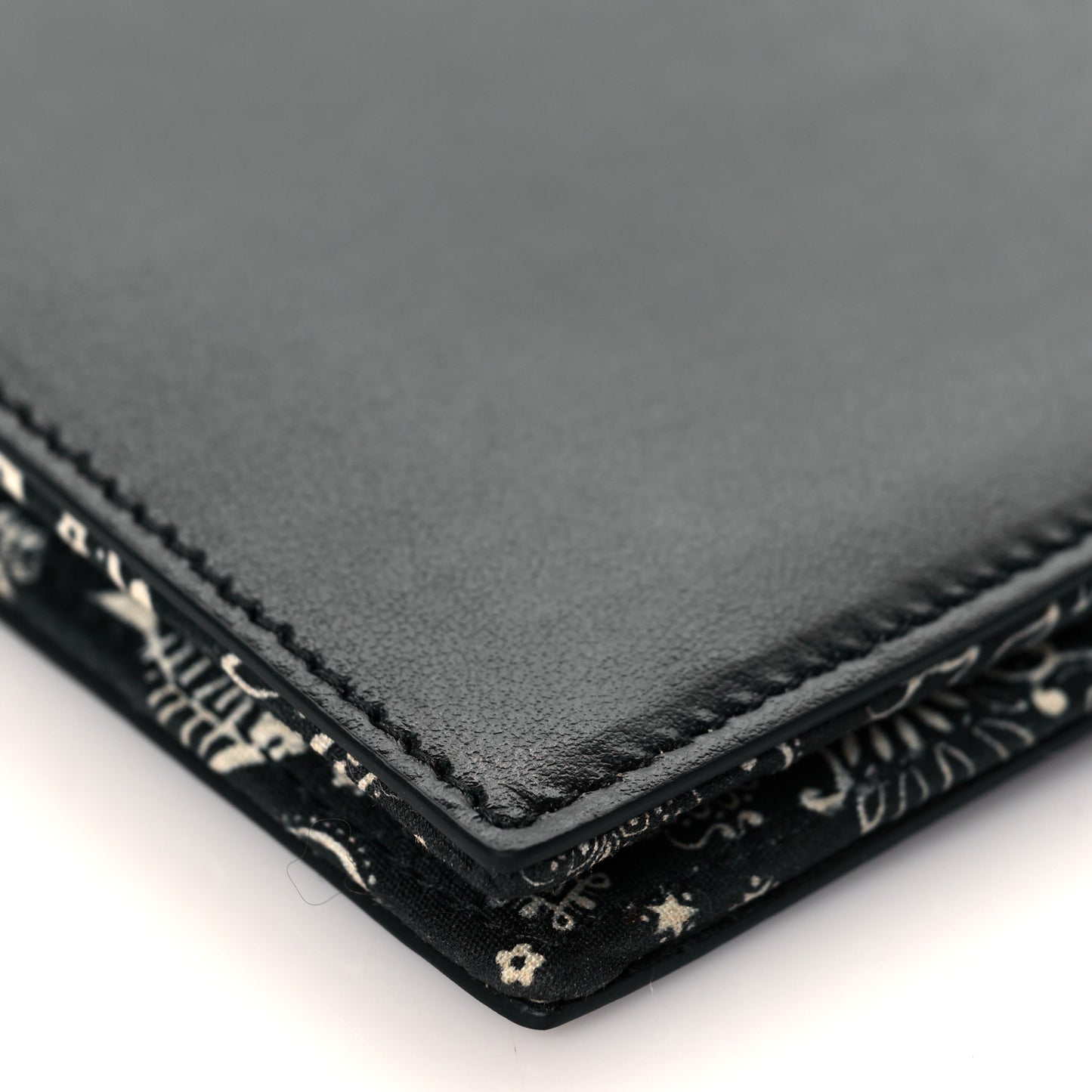 Calfskin East West Wallet Black