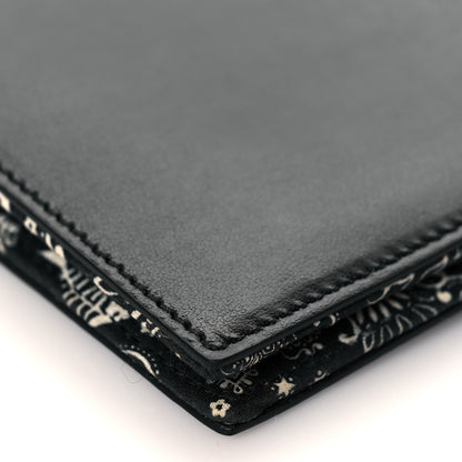 Saint Laurent Calfskin East West Wallet Black 9 of 10