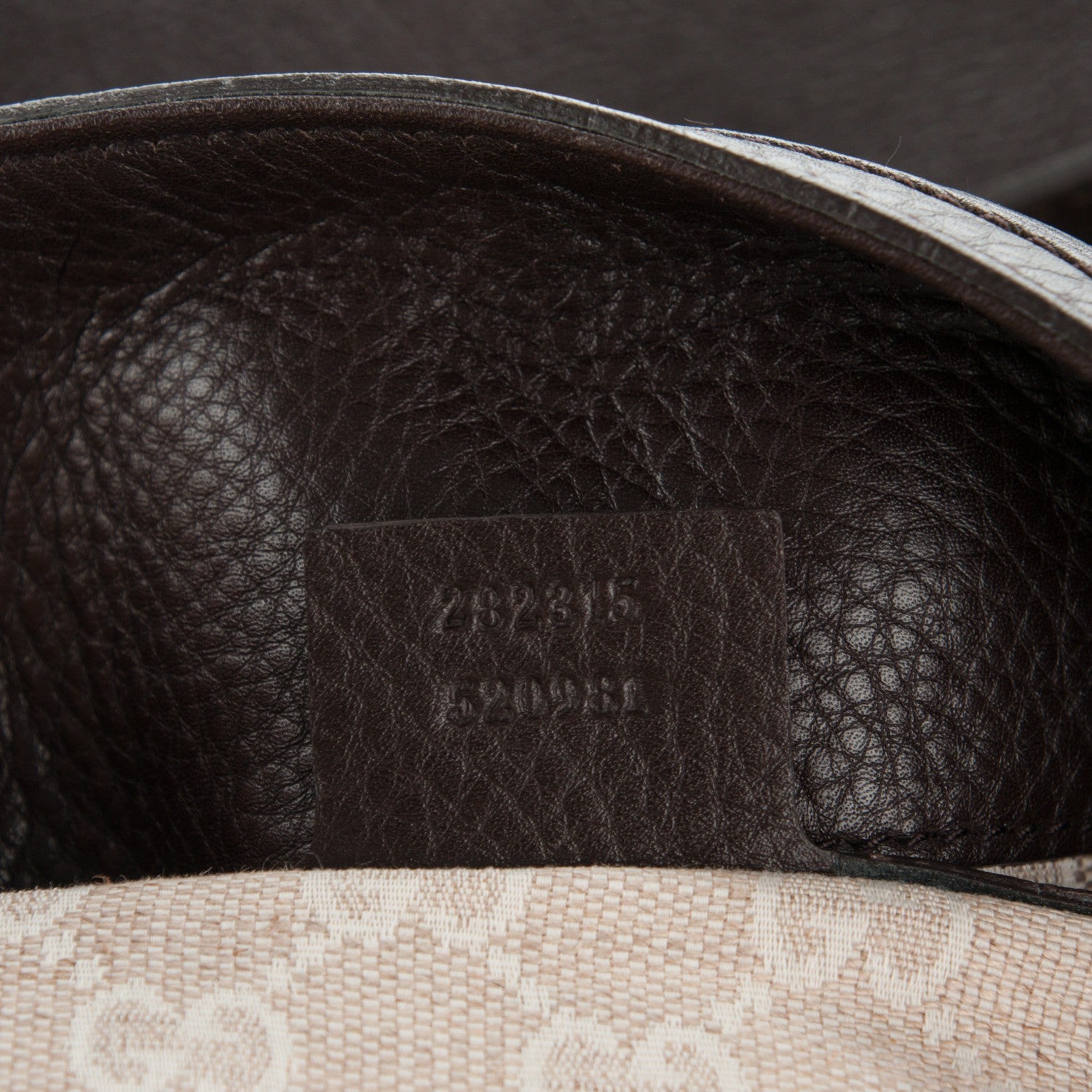 Gucci Pebbled Calfskin Medium Diana Bamboo Shoulder Bag Dark Brown 8 of 8