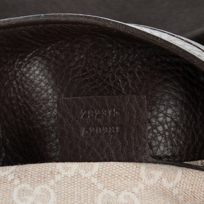 Gucci Pebbled Calfskin Medium Diana Bamboo Shoulder Bag Dark Brown 8 of 8
