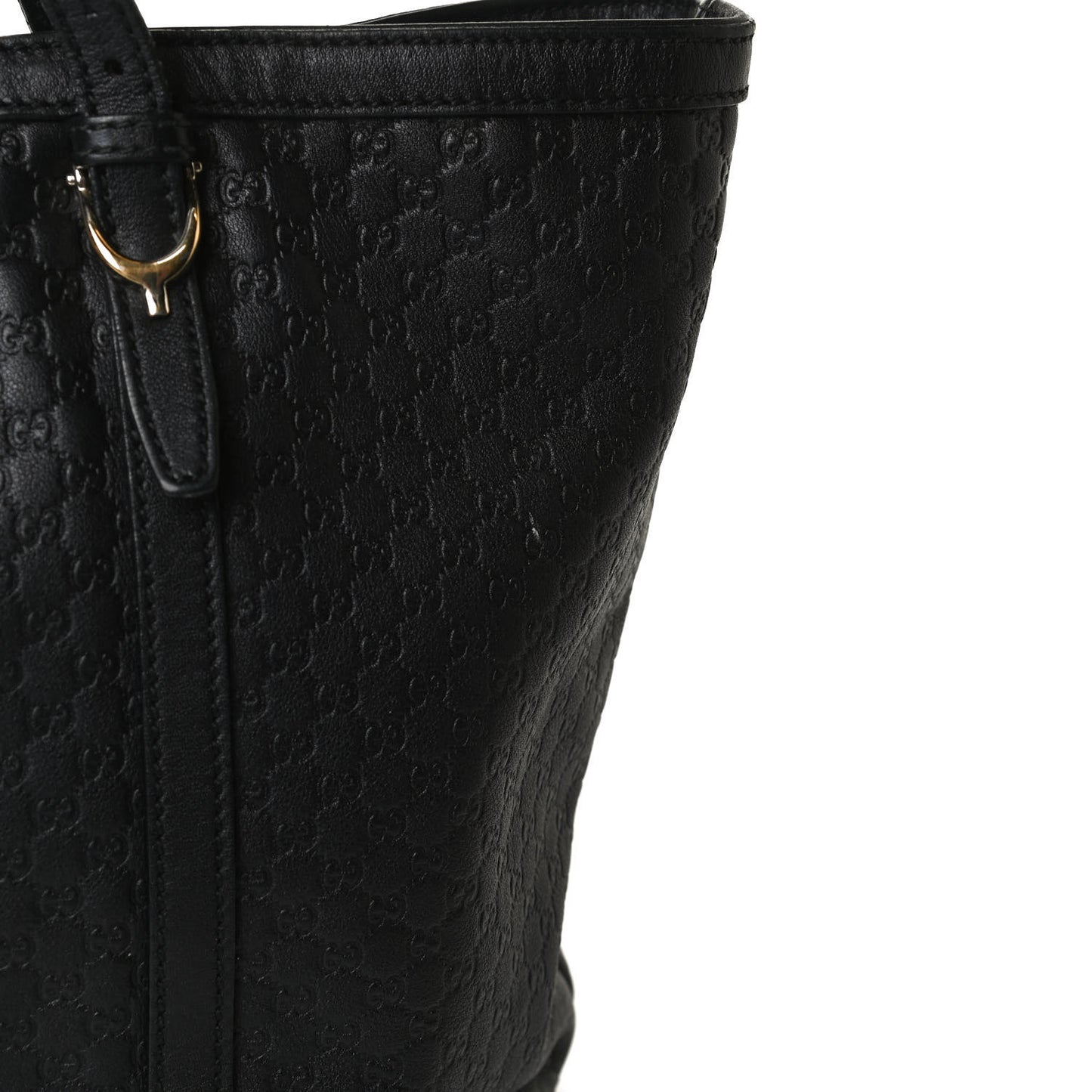 Microguccissima Medium Nice Tote Black