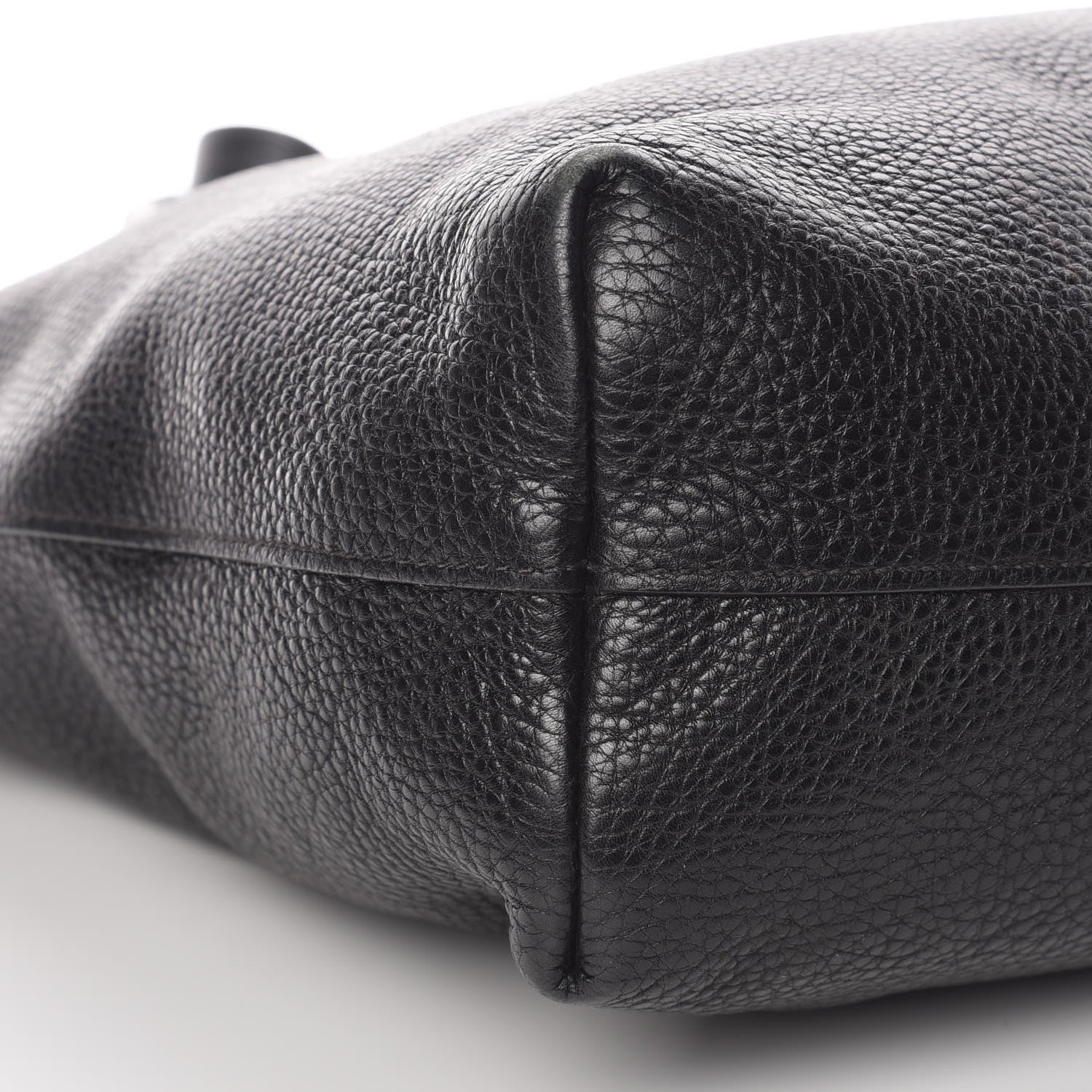 Prada Vitello Daino Tote Black 6 of 12