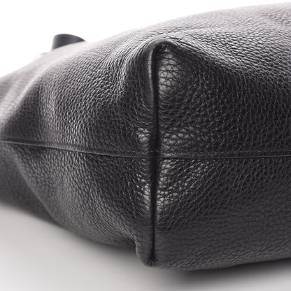 Prada Vitello Daino Tote Black 6 of 12