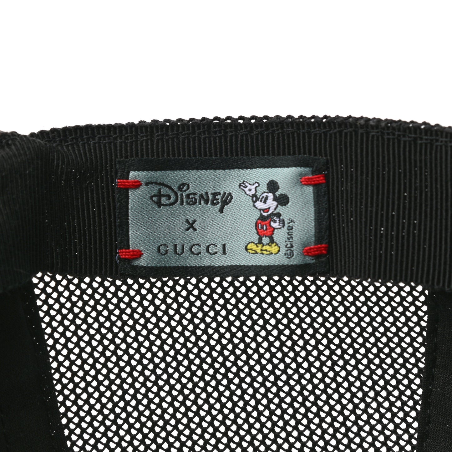 X DISNEY Mini Vintage GG Supreme Monogram Mickey Mouse Baseball Hat L Beige Vintage Sun Oil
