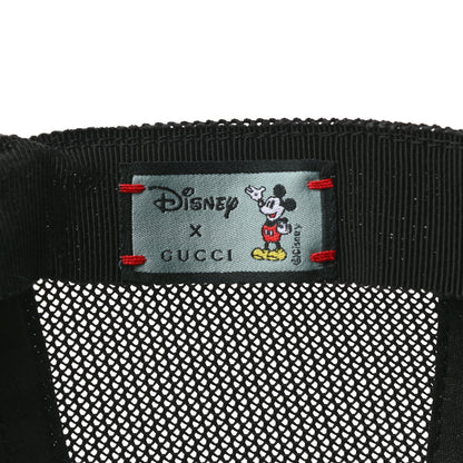 Gucci X DISNEY Mini Vintage GG Supreme Monogram Mickey Mouse Baseball Hat L Beige Vintage Sun Oil 8 of 11