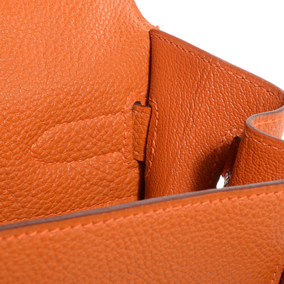 Hermes Togo Kelly Sellier 32 Orange 19 of 27