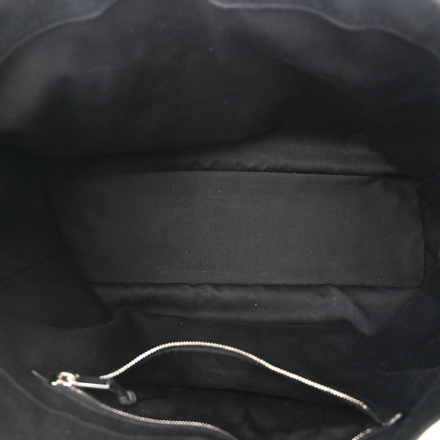 Raffia Linen Calfskin Rive Gauche Tote Naturale Black