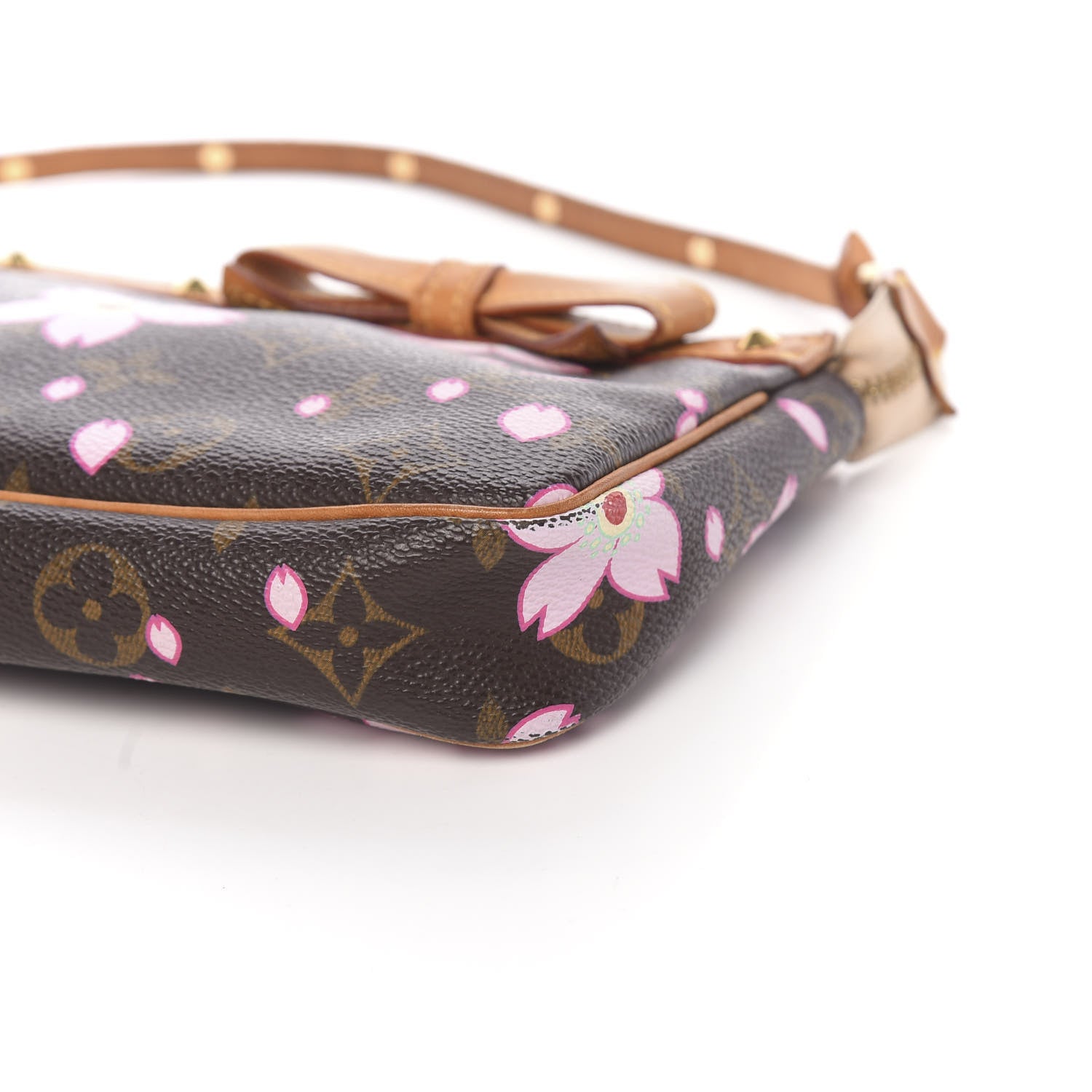 Louis Vuitton Monogram Cherry Blossom Pochette Accessories Brown 16 of 17
