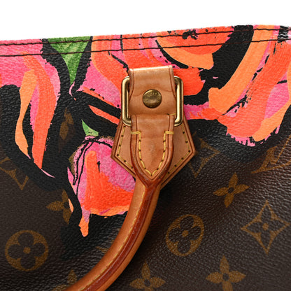Louis Vuitton Monogram Roses Speedy 30 12 of 16