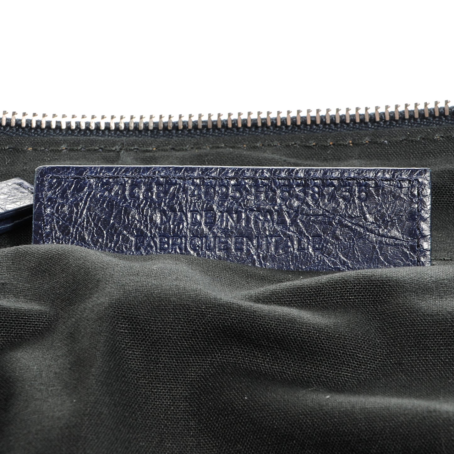Agneau Mens Day Messenger Bleu Nuit