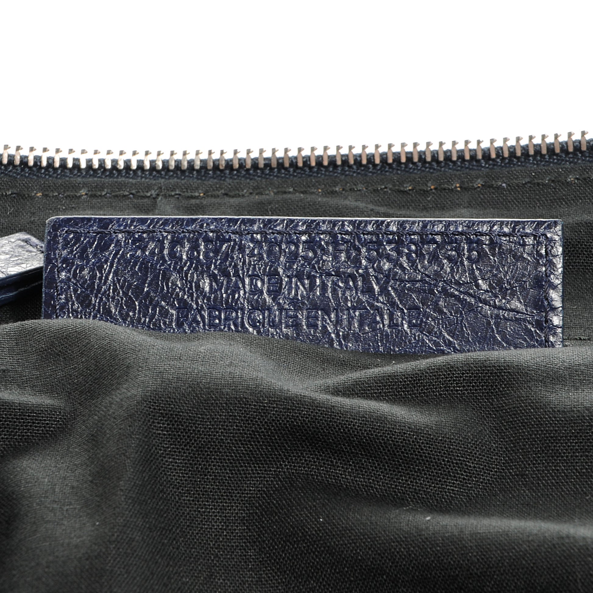 Balenciaga Agneau Mens Day Messenger Bleu Nuit 7 of 11