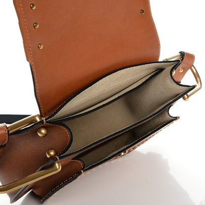 Chloe Calfskin Small Hudson Shoulder Bag Caramel 6 of 8