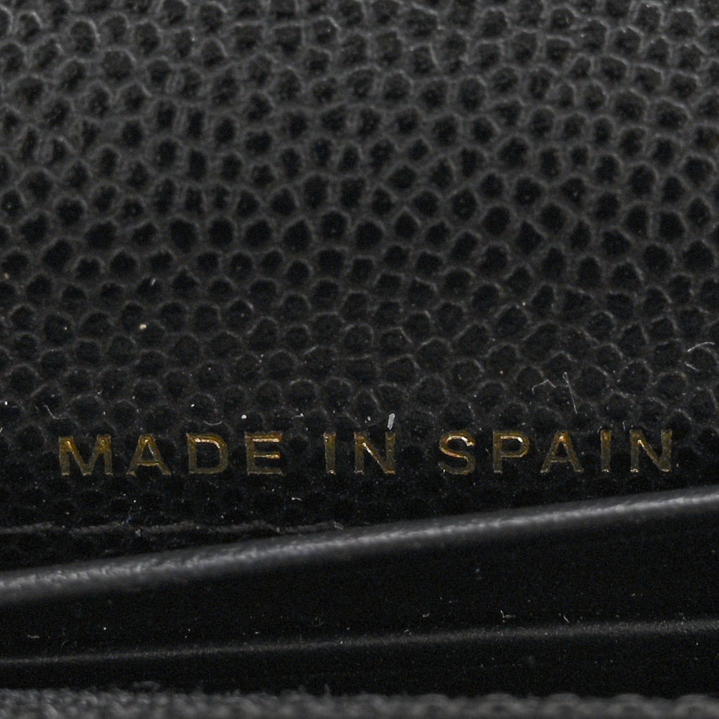 Caviar Quilted Crystal CC Large Gusset Flap Wallet Black