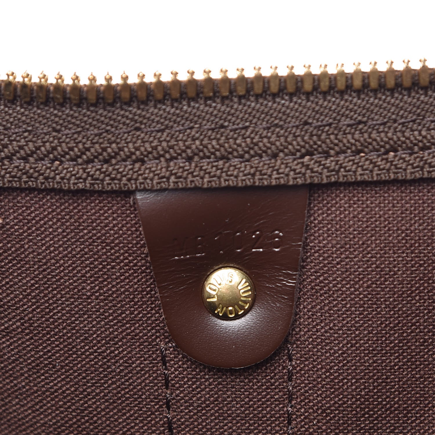 Louis Vuitton Damier Ebene Keepall Bandouliere 55 7 of 12