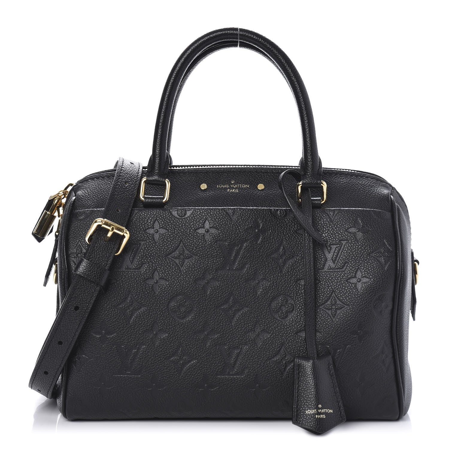 Louis Vuitton Empreinte Speedy Bandouliere 25 NM Black 1 of 10
