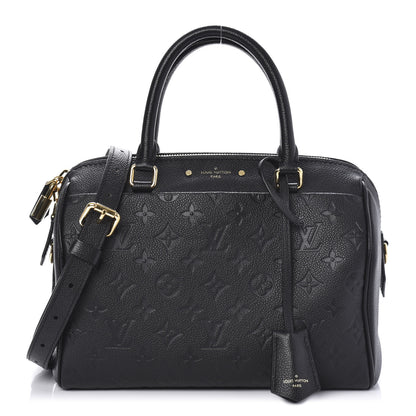 Louis Vuitton Empreinte Speedy Bandouliere 25 NM Black 1 of 10