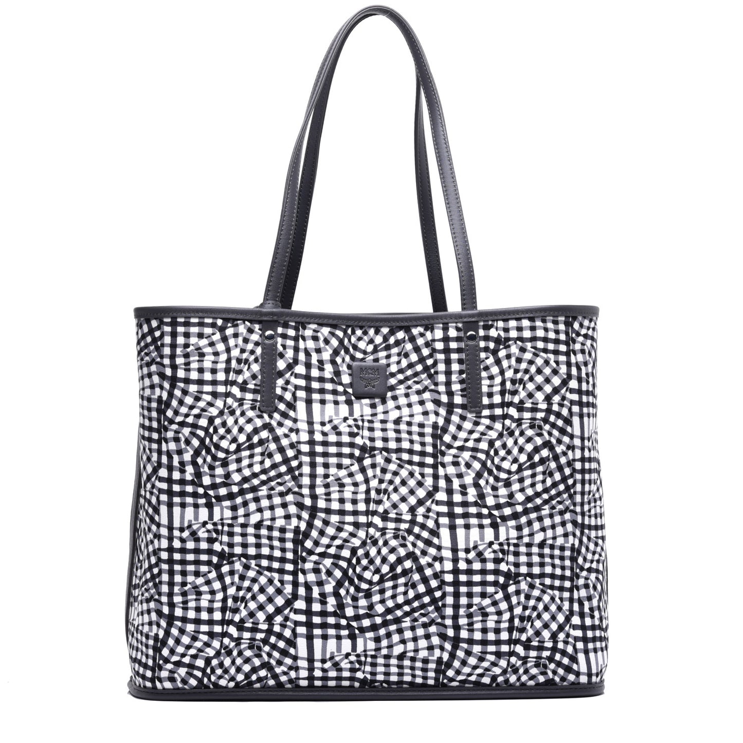 Visetos Medium Reversible Shopper Tote Phantom Grey